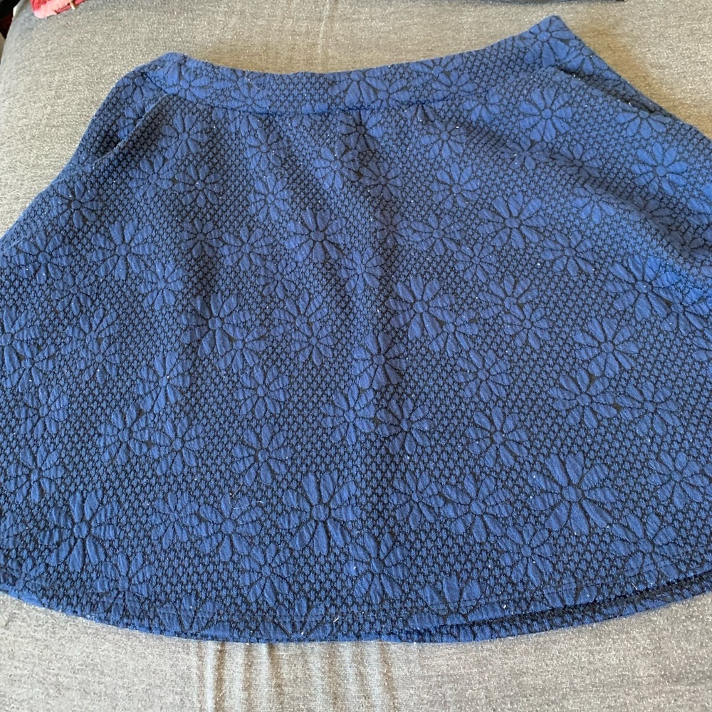 Flower pattern skirt